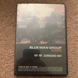 Blue Man Group Audio DVD Sealed 
