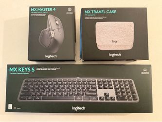 Logitech Mouse+Keyboard Bundle w/FREE Travel Case