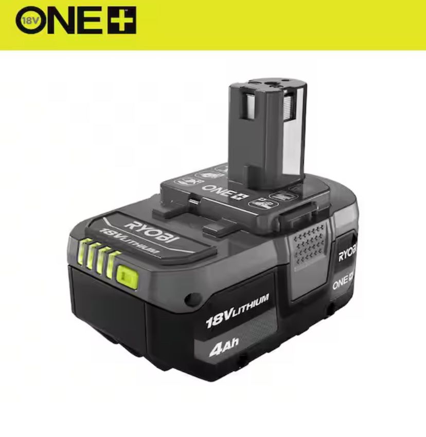 RYOBI ONE+ 18V 4.0 Ah Lithium-Ion Battery