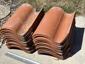 Free Clay Roof Tiles (24 pieces)