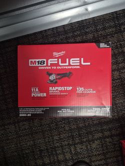 Milwaukee M18 FUEL 4-1/2 in. / 5 in. Grinder (Model 2880-20),