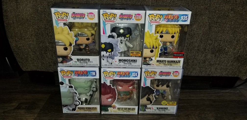 Funko pop Animate With Protector Cases 