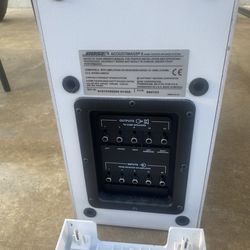 Bose Subwoofer with 3 Bose Speaker