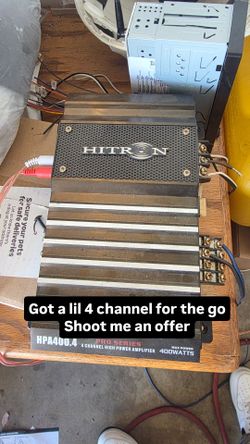 Hitron 4 Channel Amp