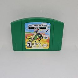 Army Men Air Combat Nintendo N64 Authentic Cart Only - Tested