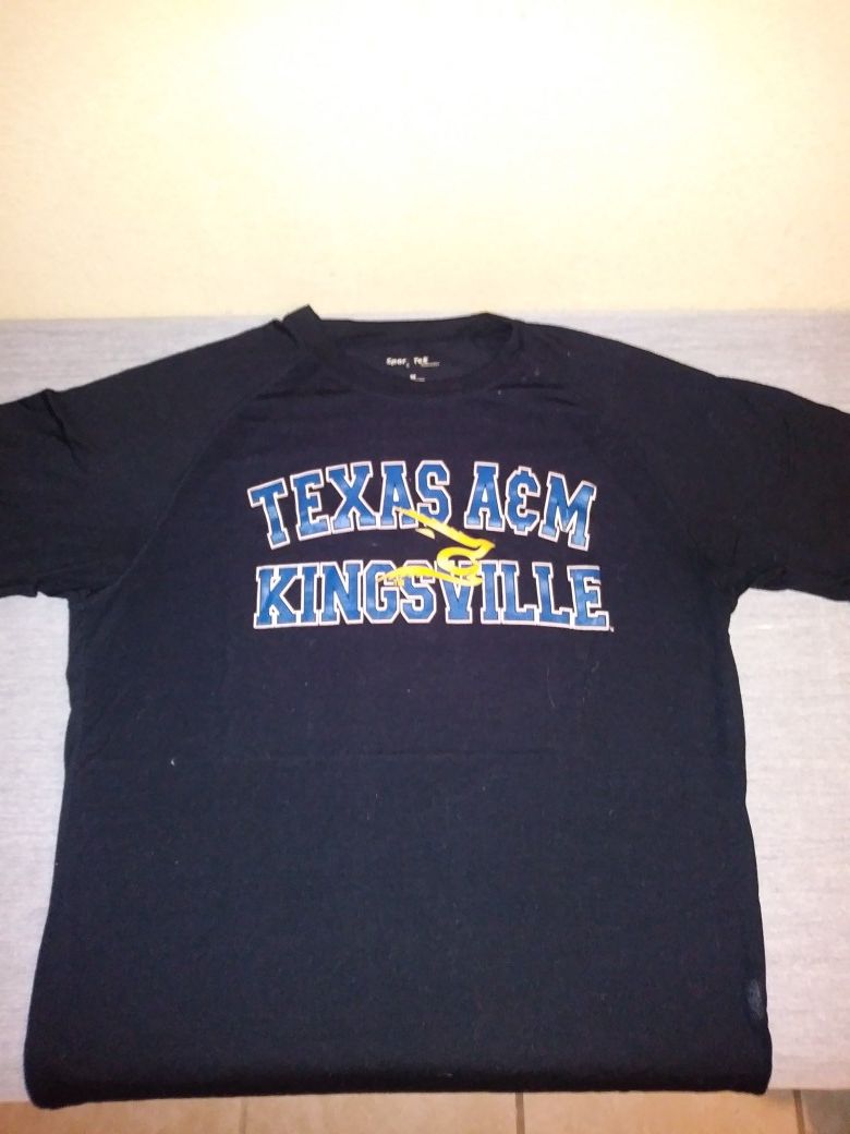 ($2) Texas A&M Kingsville T-shirt sz:md