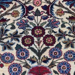 Hand-knotted Persian 'Tree of Life' rug with floral motifs