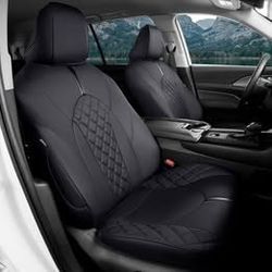 WeatherWard Full Set Seat Covers for 2024–2026 Toyota Grand Highlander – Black