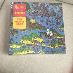 The Happy Isles • 1000-Piece Jigsaw Puzzle from The Magic Puzzle Company • Series One
