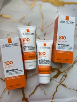 La Roche Posay Sunscreen Anthelios Melt-In Milk Sunscreen SPF 100 $15 each