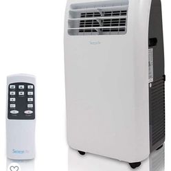 SereneLife SLPAC12.5 Portable Air Conditioner Compact Home AC Cooling Unit with Built-in Dehumidifier & Fan Modes, Quiet Operation, Includes Window Mo