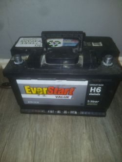 EverStart Value H6 Car Battery 615 CCA
