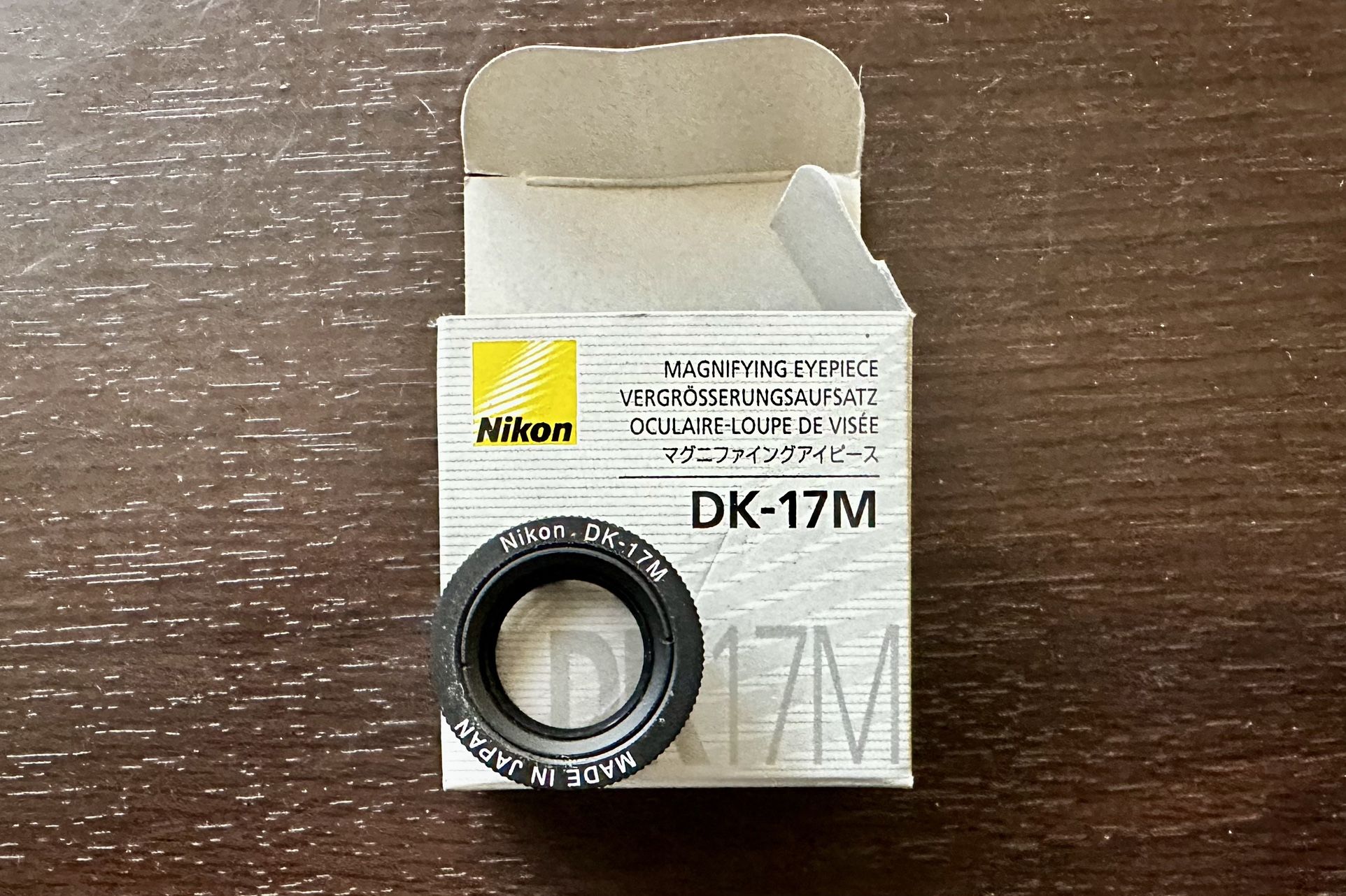 Nikon DK-17M Rare Magnifying Eyepiece DSLR