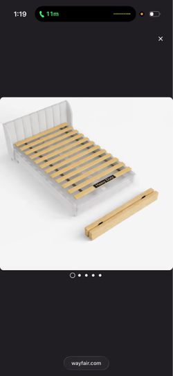 0.68" Heavy Duty Horizontal Mattress Support Wooden Bunkie Board/Slats