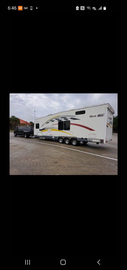 Gear Box Toy Hauler By Fleetwood
