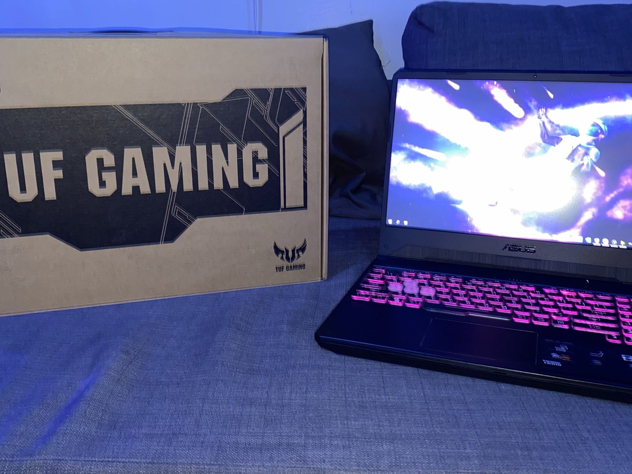 ASUS TUF FX505DV (UPGRADED) GAMING LAPTOP RTX2060 Ryzen 5 32GB RAM 1.5TB Memory COMES WITH FREE LAPTOP STAND