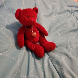 Vintage RUSS Treasure BEAR Birthstone GARNET 