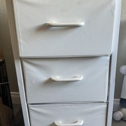 White Room Dresser , 3 Shelves
