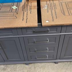 72x22 vanity double sink with no sink