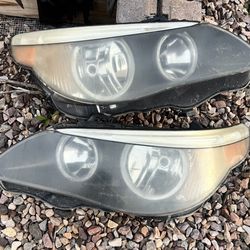  BMW 5 SERIES E60  Hella  Halogen Headlights Assembly OEM 