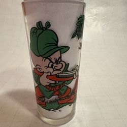 Vintage 1976 Looney Tunes Pepsi Collectors Series Elmer Fudd and Bugs Bunny