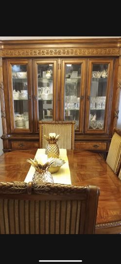 Juego De Comedor De Madera