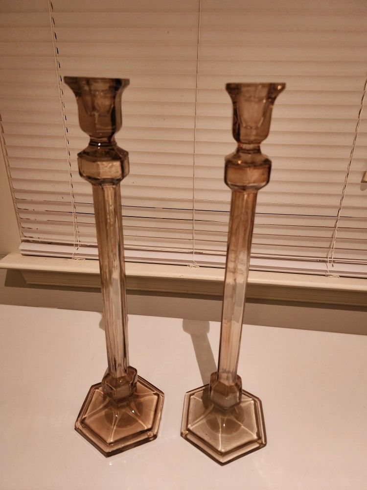 Long Stem Candle Holders