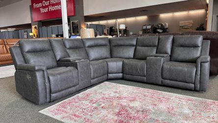 Olivia 🎉 brand new/ modern/luxury 🌼  Reclining Sectional