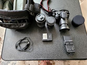 Canon EOS Rebel T4i and  Accessories