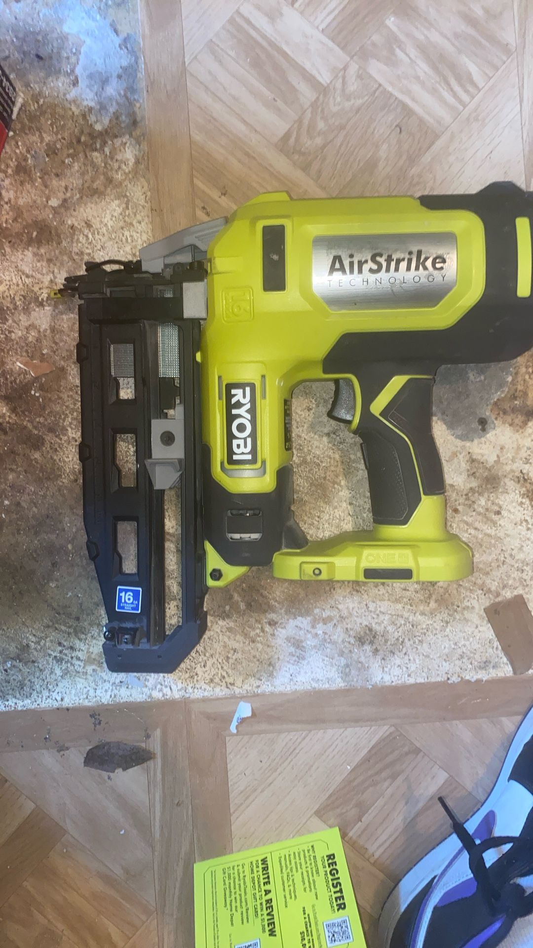 ryobi p326 Nail Gun “16•” Framing Nails