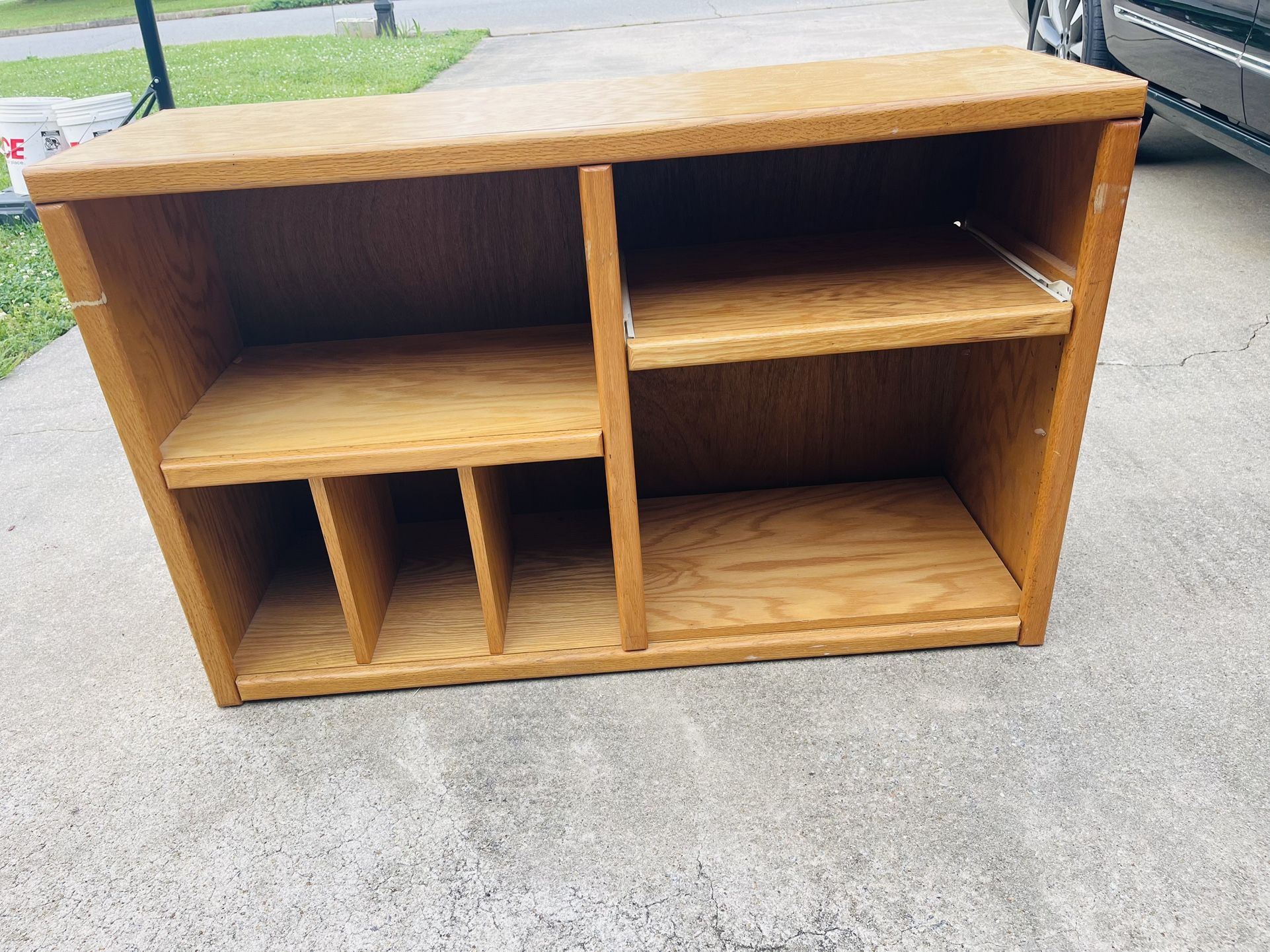 Solid White Oak Credenza