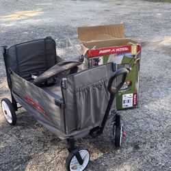 Radio Flyer Push & Pull Wagon with Seat