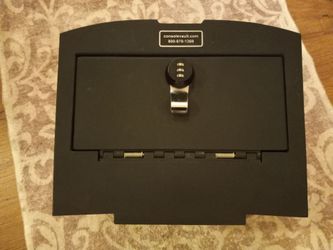 Console Vault Dodge Ram 1500 Full Floor Center Console Safe: 2009 - 2018