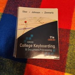 College Keyboarding & Documenting Book