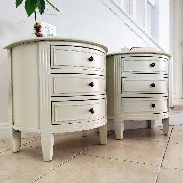 Nightstand Set, Endtables, Side Tables, Bedside Tables 
