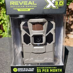 Tactacam Reveal X 3.0 Camera Brand New