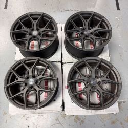 19" Vossen HF-5 Gunmetal Concave Rims Wheels Fits Mercedes Benz W212 E Class