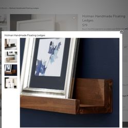 Pottery Barn 3ft Holman Ledge Floating Shelf