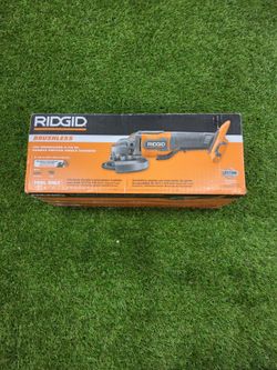 RIDGID 18V Brushless 4-1/2 In. Angle Grinder Tool Only