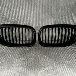 BMW E46 2 AND 4 DOOR BLACK GRILLE BUMPER