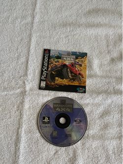 Sony PlayStation 1 TMN Motorsports Hardcore 4x4 game