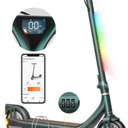 Atomi Alpha Electric Scooter Adults, 650W Motor Electric Scooter with 25 Miles Long Range, 19 Mph Speed