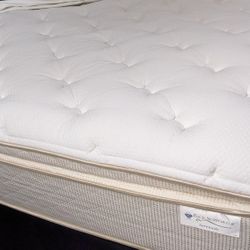 Very Comfy Pillow Top Mattress (Frame + Box spring Free)