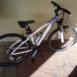Trek 4300 White/Purple Women's 24" Bicycle 