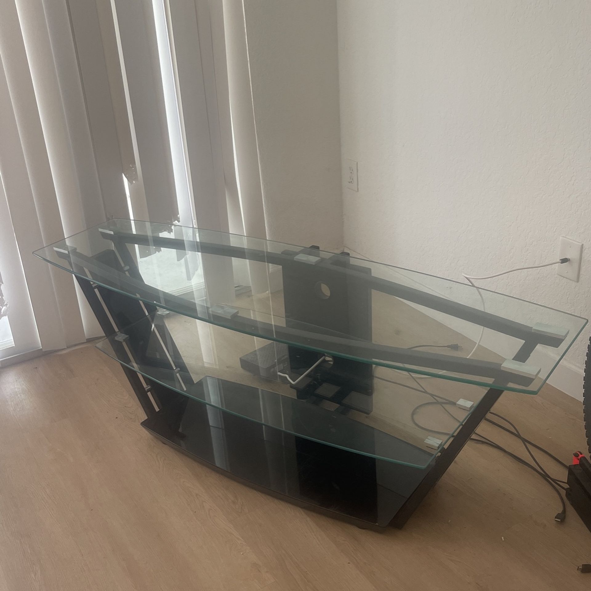 Glass Tv Stand