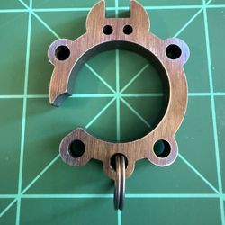 Titanium EDC Unique Wrench /Bottle Opener /Keychain 