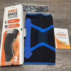 New single XXL DR. BRACE ELITE Knee Brace with Side Stabilizer (1 Pack