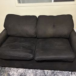 Black Pull Out Couch 