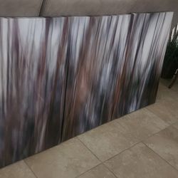 LARGE BEAUTIFUL THREE CANVAS Print 