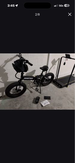 Like New AVANTREK Cybertrack 200 Folding Fat Tire E-Bike — PICKUP ONLY WESLEY CHAPEL!! CASH ONLY!!NO LOW BALLERS